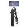 Pikendusjuhe ActiveJet 6GNU - 3M - C, 6 pistikupesa, tüüp E, 3 m kaabel, 10 A, must