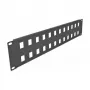 Keystone paneel DeLOCK 19 tolline Keystone Patch Panel 24 porti 2U must