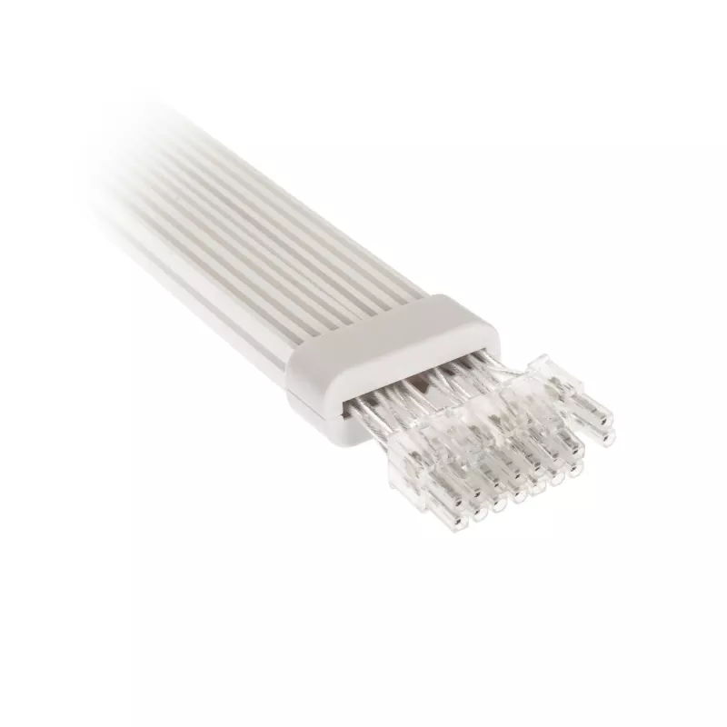 PCI-E 8-pin pikenduskaabel Kolink Umbra Radiant ARGB — kahekordne 2× 8-pin, varjestatud pikendus GPU toitele