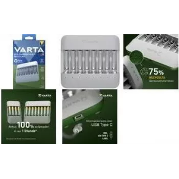 Varta Eco Charger Multi aku-laadija USB NiMH Hall