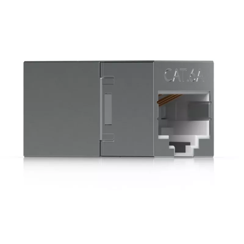 Inline RJ45 sidur UBIQUITI UACC-RJ45-COUPLER-C6A Compact — RJ45 Cat6A inline-ühendus