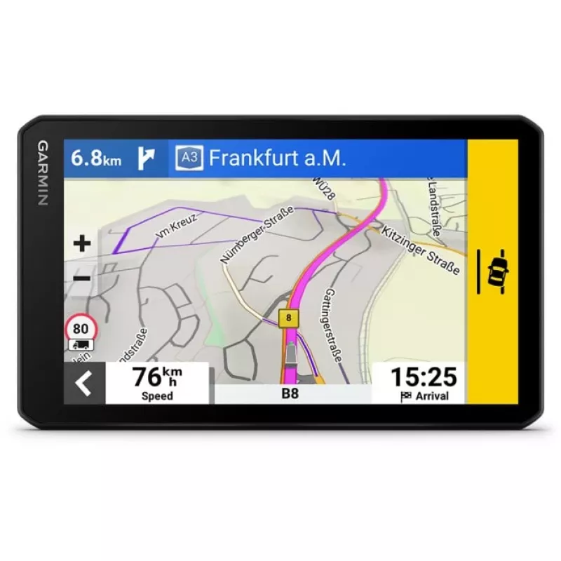 Garmin DEZLCAM LGV710 - 17,6 cm (6.95 tolli) - 1024 x 600 pikslit - TFT - 88,9 x 152,4 mm (3.5 x 6 tolli) - horisontaalne - puutetundlik mitmikpuutega