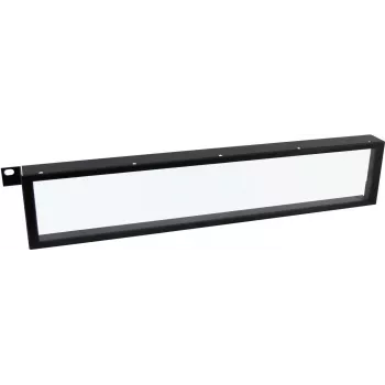 Kaitsev esipaneel Omnitronic 3010092E 1U läbipaistev — rack-tarvik 19-tollistele seadmetele