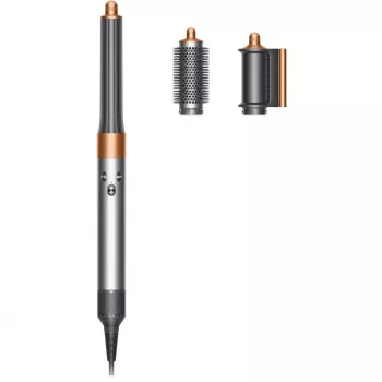 Multistyler Dyson Airwrap Origin Warm Copper Nickel — multistyler, 1300 W, 3 kuumuse/kiiruse seadet, 360° alus, 2,675 m juhe