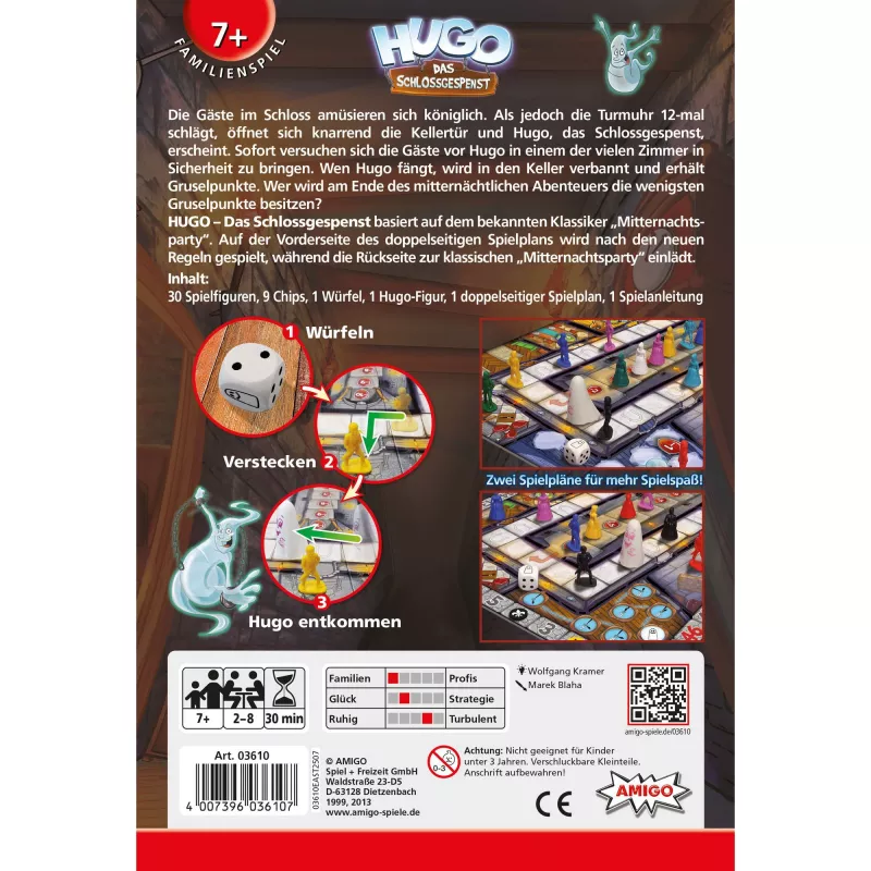 HUGO - Das Schlossgespenst, lauamäng