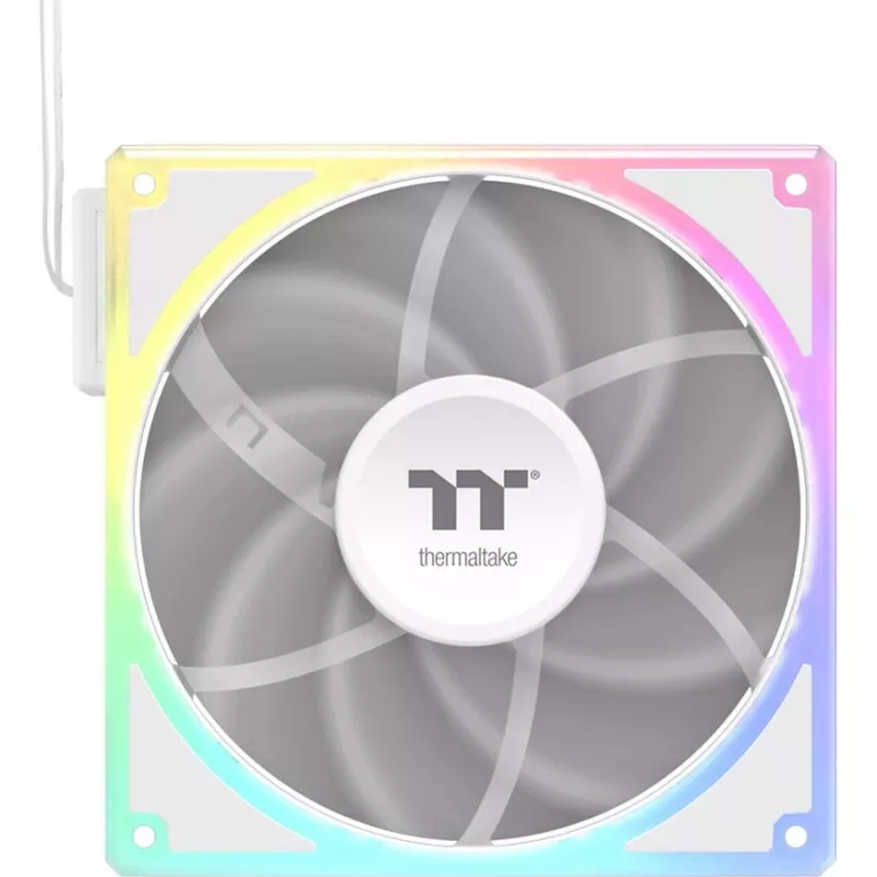 Jahutusventilaatorite komplekt THERMALTAKE TOUGHFAN EX 140 ARGB Sync Valge — 140 mm, 3 tk