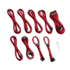 Toitekaablikomplekt CableMod PRO Series ModMesh C-Series Cooler Master RMi/RMx jaoks (Punane)
