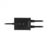 DeLOCK 63950 jadakaabel USB 2.0 Type-A 2 x RS-232 DB9 Must 0,6 m