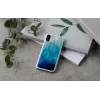 Nutitelefoni ümbris iKins iPhone XR jaoks — sinine järv välispind, must sisepind
