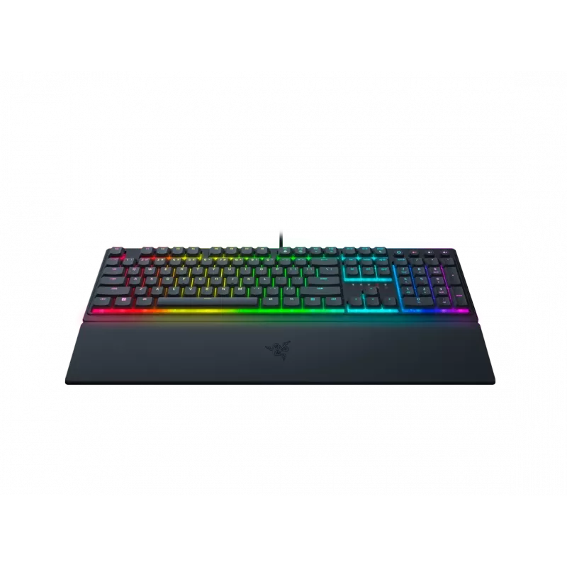 Razer Ornata V3 RGB mänguklaviatuur USB must täissuuruses juhtmega Mecha-membrane