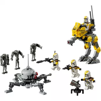 LEGO Star Wars komplekt 327th Star Corps Clone Troopers Battle 75431 — 258 osa, 7 minifiguuri, vanus 7+