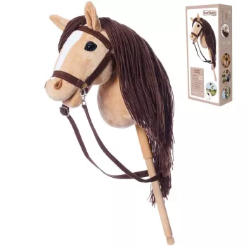Hobune pulga otsas HOPPIHORSE Hobby Horse A3 beež