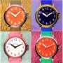 NeXtime kell 8158 Time Zones, 43x43,4 cm, seinakell, mitmevärviline