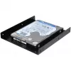 Kinnitusraam ultron Sisemine 1x2,5 SSD/HDD Metall must (377213)