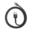 Baseus Cafule 2.4A 1m Micro USB kaabel (hall/must)