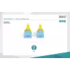 Patch Cord Digitus CAT 5e U/UTP DK-1512-050/Y 5m Kollane