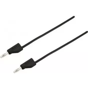 VOLTCRAFT Test Lead [Pistik 4 mm - Pistik 4 mm] 0.75 m Must MSB-300 (MSB-300-0.75-SW)