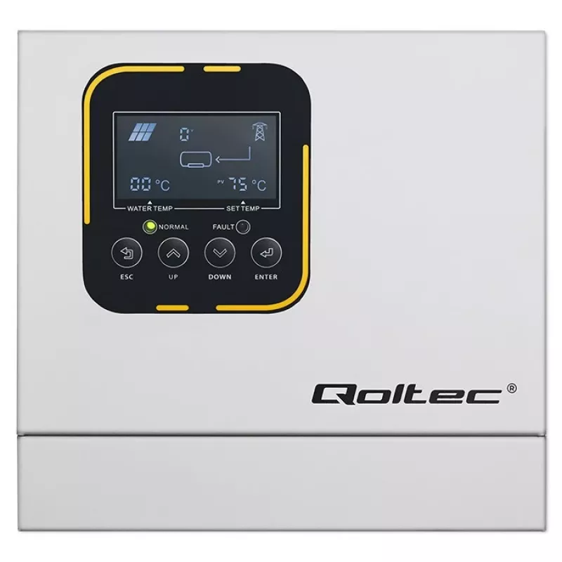 Inverter QOLTEC ECO Solar Boost 4kW MPPT LCD, 4 kW väljund, MPPT laadimiskontroller, LCD-ekraan