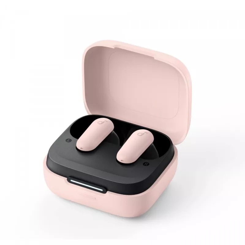 Anker P30i juhtmevaba kõrvasisene peakomplekt kõnedeks ja muusikaks, USB USB-C, Bluetooth, heleroosa