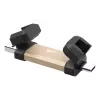 USB-mälupulk Silicon Power DS72 1 TB, USB 3.2 Gen 2, Type-A ja Type-C, alumiinium/kummikork, kuldne