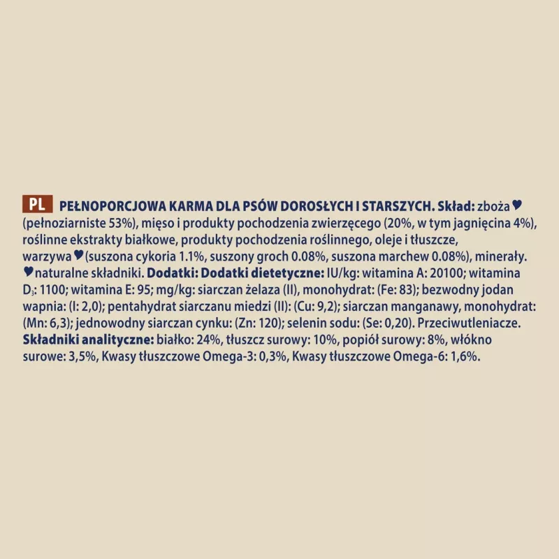 Kuiv koeratoit Purina Nestlé Dog Chow Mature Senior lambalihaga 14 kg, 24% valku, 10% rasva