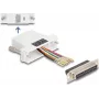 DeLOCK D-Sub 25-kontaktiline emane RJ45-emane kokkupanekomplekt valge VGA RJ-45
