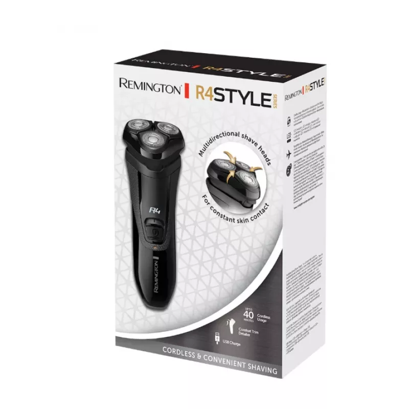 Rotatsioonhabemenuga Remington R3600 Must akutoitega 40 min