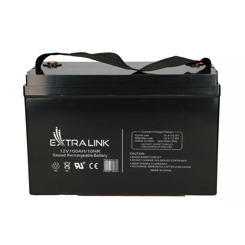 Extralink AGM-aku 12V 100Ah hooldusvaba