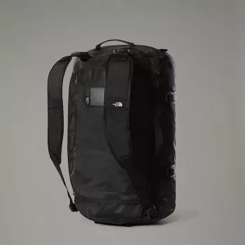 Duffel bag The North Face Base Camp S — 50 L, nailon/polüester, must/valge