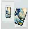 Telefonikott iKins Samsung Galaxy S21+ jaoks — kaitsev tagakaas 'suur laine'