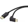 Renkforce DisplayPort ühenduskaabel 0,50 m SP-9163724 kullatud kontaktidega must [1x DisplayPort pistik - 1x DisplayPort pistik] (SP-9163724)