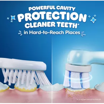 Oral-B iO Kids Disney Stitch elektrihambahari reisikotiga, 6+ aastat | Laetav | Lastele | Harjapeade arv: 1 | Hambapesurežiimide arv: 3