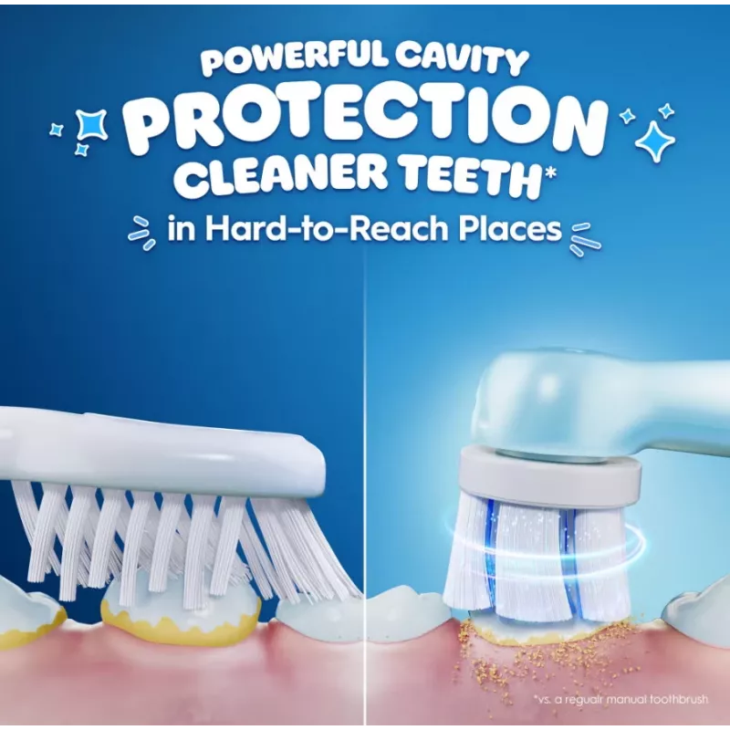 Oral-B iO Kids Disney Stitch elektrihambahari reisikotiga, 6+ aastat | Laetav | Lastele | Harjapeade arv: 1 | Hambapesurežiimide arv: 3