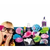 Teaduskomplekt Liscianigiochi Crazy Science Slime in the dark 304-PL89239 — pimedas helendava lima katsekomplekt