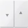 Lüliti Merten 432419, valge, nuppjuhtimine, ühene