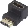 SpeaKa Professional HDMI adapter [1x HDMI-pistik - 1x HDMI-pesa] 90° ülespoole suunatud kullatud kontaktidega SpeaKa Professional (SP-7870132)