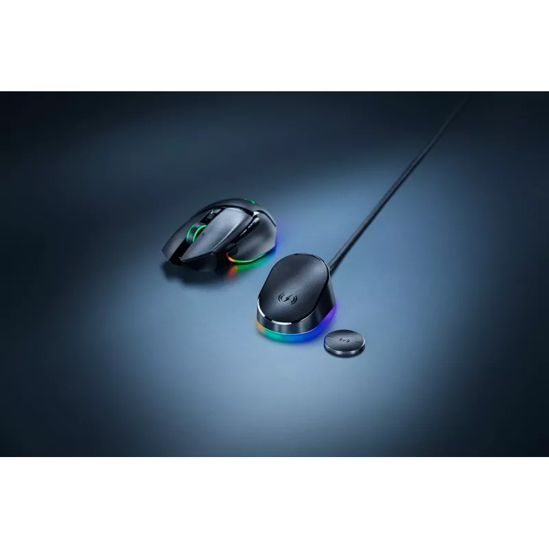 Razer Mouse Dock Pro koos juhtmevaba laadimispadjaga