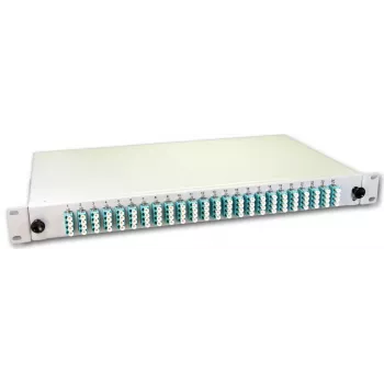 Lightwin LWL Splice Box, 96 kiudu, 24x QLC mitmikrežiimiga, 50/125 µm OM3 sigasaba splaissboksi (SPBOX 96G50 OM3 QLC)