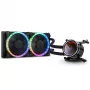 Kõik-ühes vedelikjahutus BitsPower Cyclops 240 — Must/Hõbedane, 240 mm radiaator