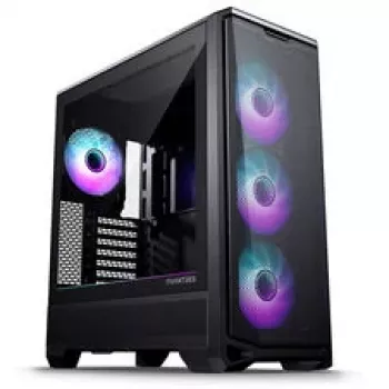 PHANTEKS Eclipse G400A PC-korpus + Glacier M25 Gen2 AiO-vedelikjahutus - must