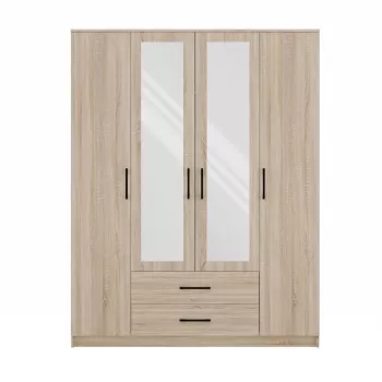 Riidekapp Topeshop ROMANA 160 SON 11 riiulit 4 ust tamm