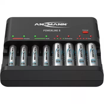 Akulaadija Ansmann Powerline 8