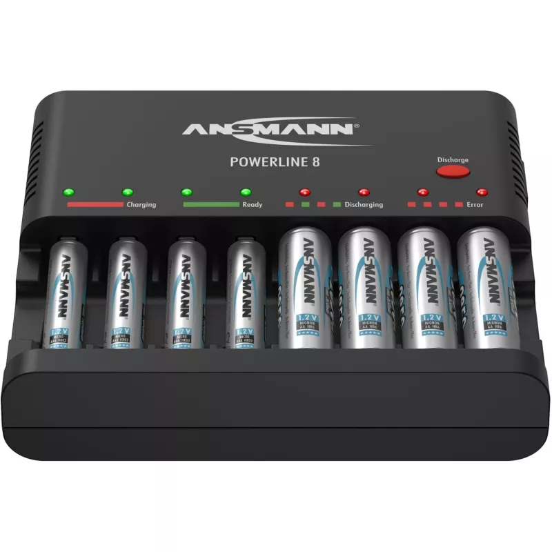 Akulaadija Ansmann Powerline 8