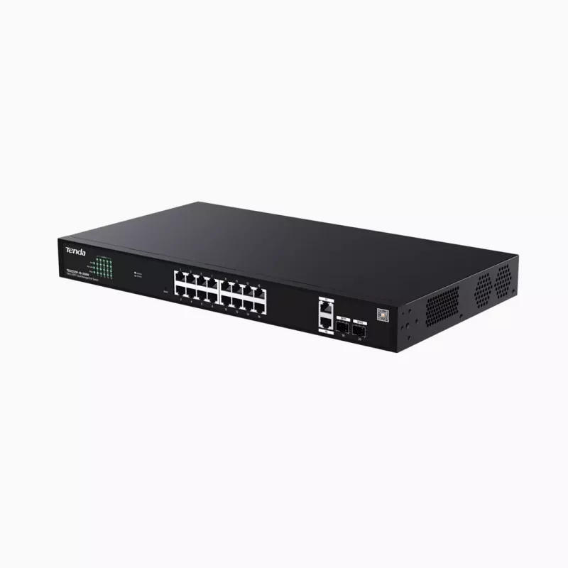 TENDA TEG2220P-16-250W — Gigabit Websmart L2 Cloud PoE+ 16×1Gb/s, 230W