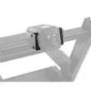 Asetek SimSports Front Mount for Podium Brackets - must, 70 mm poldiring