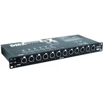 DMX Splitter EUROLITE Split 6X 6-kanaliline 48,30 cm 19-tolline rackmount