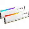 DIMM 64 GB DDR5-5200 (2x 32 GB) Dual-Kit, mälu valge, F5-5200J4040A32GX2-RM5RW, Ripjaws M5 RGB, INTEL XMP