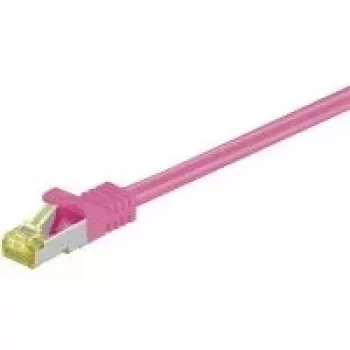 Võrgukaabel Goobay RJ-45 CAT7 1.5m magenta S/FTP