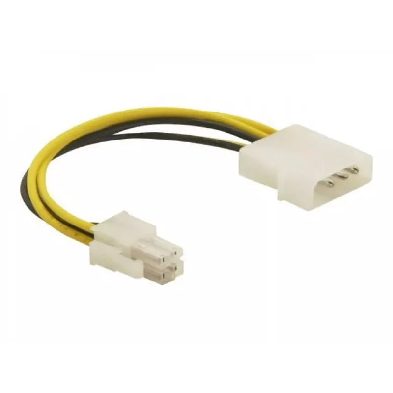 DeLOCK kaabel P4 isane Molex 4pin isane Mitmevärviline 0,13 m