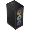 Corsair RGB AIRFLOW PC korpus 2000D must Mini-ITX toiteplokk kaasas Ei SFX